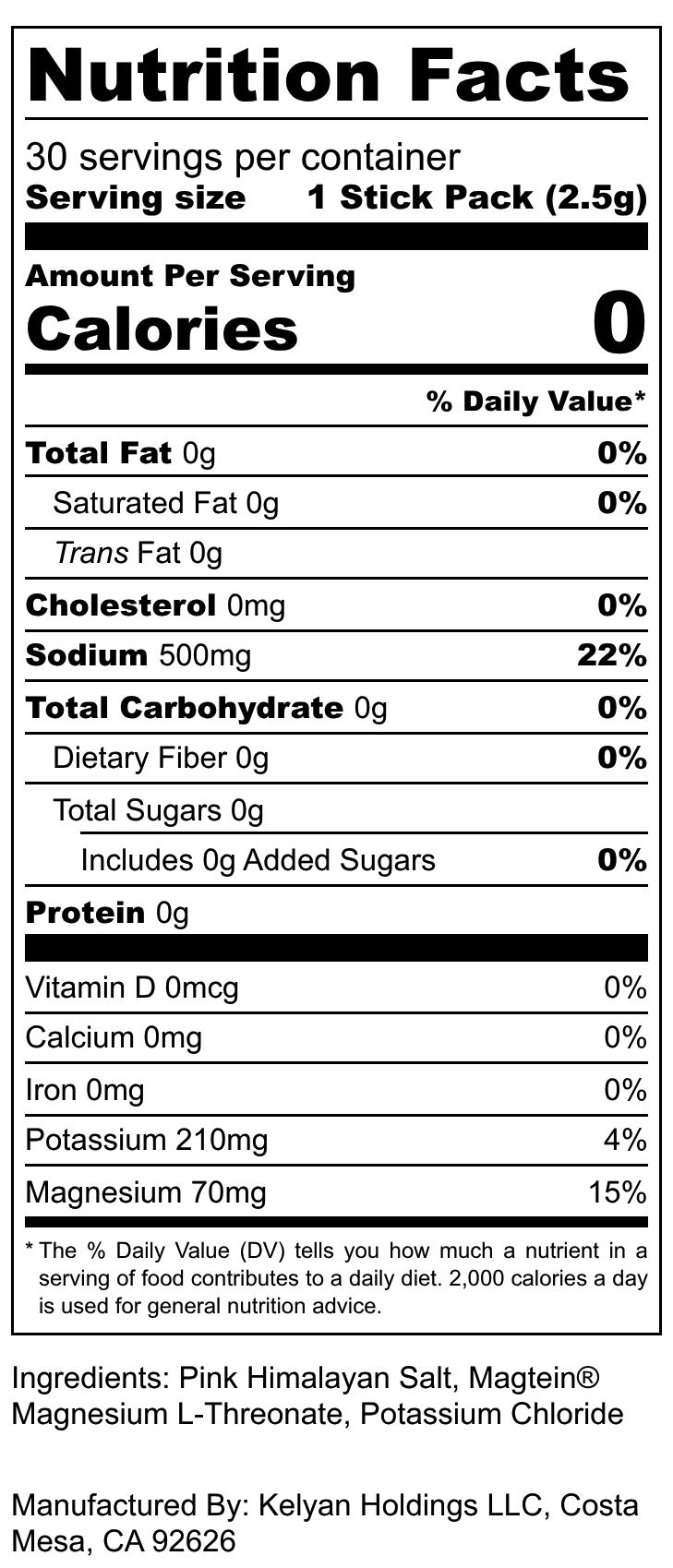 Premium Unflavored Electrolytes